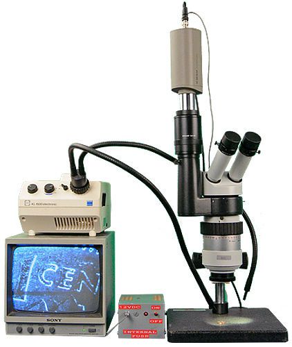 Wild heerbrugg m7a microscope w/ leica reflected light stand, objectives for sale