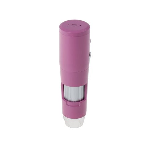 Portable 25x-200x Wifi Microscope for iPhone/iPad/Android smartphone use-Pink