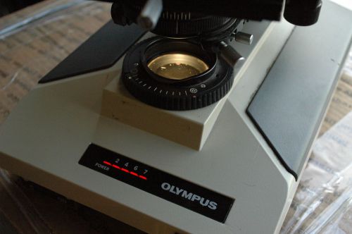 Olympus bh-2 bhtu lab microscope / 4 objectives nice for sale