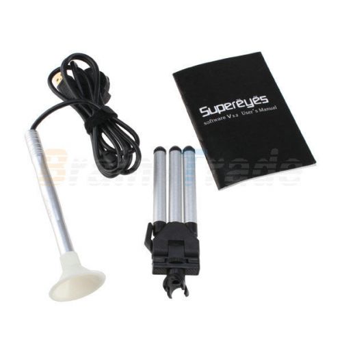 2MP Mini Portable 200X USB Digital LED Microscope Magnifier Endoscope Otoscope