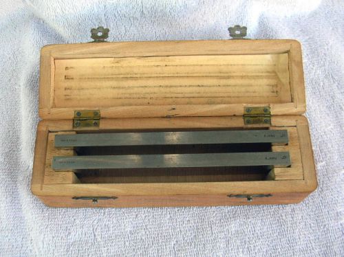 2 vintage r. jung  microtome blades made in germany in oak case for sale