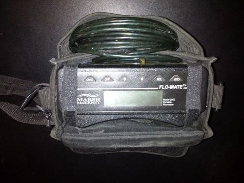 Marsh McBirney Flo-Mate 2000 Portable Flowmeter Velocity Meter