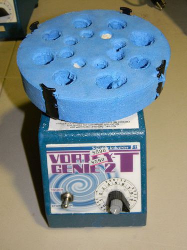 VWR Vortex-Genie 2T Timed Mixer With Sponge Rubber Top, 600–3200 RPM