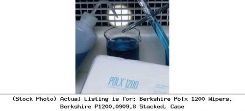 Berkshire Polx 1200 Wipers, Berkshire P1200.0909.8 Stacked, Case