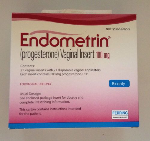 Endometrin Vaginal Insert
