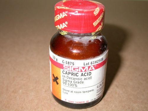 Capric Acid (Decanoic acid) SIGMA 99-100% 10g