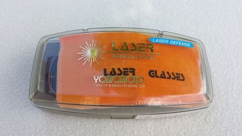 Yamamoto laser defense goggles glasses - exc! laser diode 1 yl-300 for sale