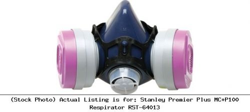 Stanley premier plus mc+p100 respirator rst-64013 lab safety unit for sale