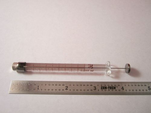 Hamilton glass syringe 0.10 ml gas chromatography bin#1c for sale