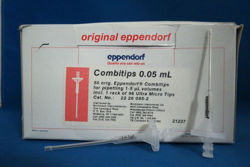 Eppendorf Combitips 0.5mL  # 2226095-2 (Qty 46)