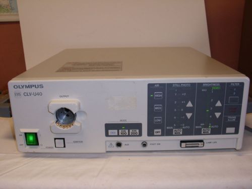 Olympus evis clv-u40 light source didage sales co for sale