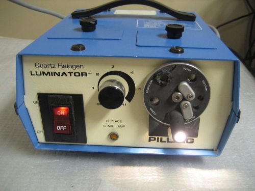 QUARTZ HALOGEN luminator fiber optic light source 52-1281 &#034;power tested only&#034;