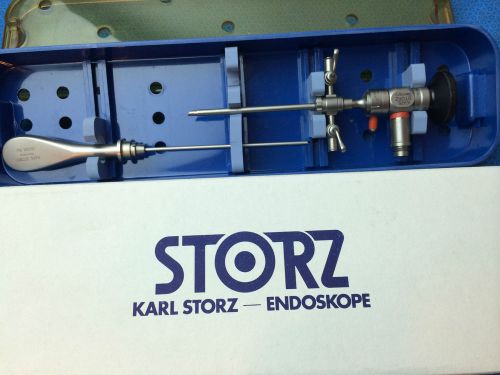Storz 28208ba arthroscope set hopkins ii 30°, ? 2.7 mm x 11cm autoclavable ent for sale