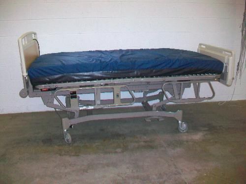 Nice working hill-rom centra 850 hospital bed &amp;mattress for sale