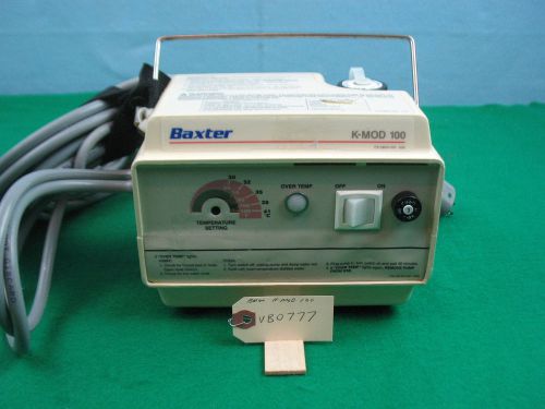 Baxter k-mod 100 heat therapy pump with hoses and power cord kmod gaymar tp500 for sale