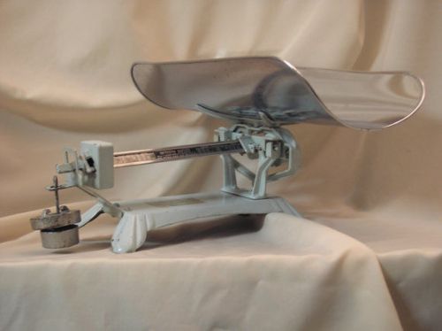 Vintage detecto baby blue 30-lb beam medical scale by jacobs bros. usa for sale