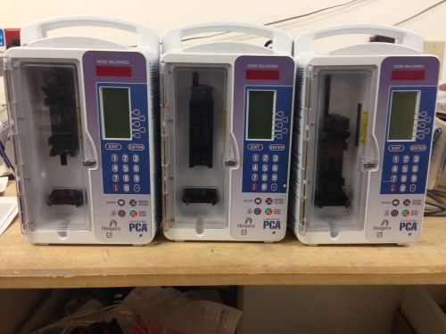 Hospira Lifecare PCA  Infusion Pump  LOT OF 3 -  With KEY - WIFI