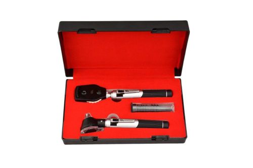 Pro Ophthalmoscope,opthalmoscope Otoscope F.O LED ENT diagnostic Set.CE