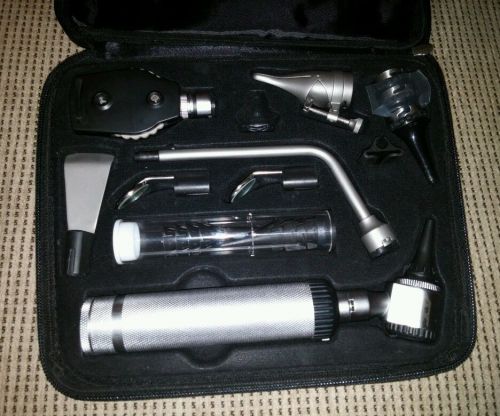 ADC 5215 Complete 2.5v Bayonet Locking Otoscope/Ophthalmoscope Instrument Set
