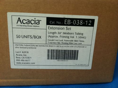 Acacia Extension Set EB-098-12 Quantity:49