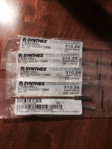 Synthes 310.25 drill bits