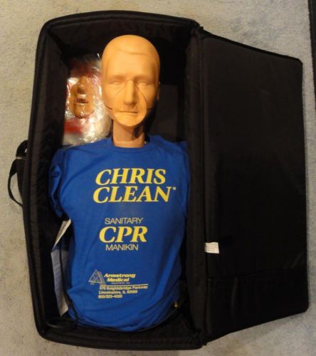 Ambu cpr chris clean adult cpr/aed training manikin manniquin for sale