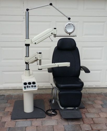 Ophthalmic Topcon Chair and Stand Combo