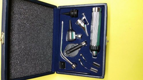 New Otoscope &amp; Ophthalmoscope Set ENT Surgical Instruments With two bulb free