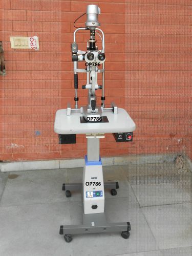Moterized table for haag streit / slit lamp / 3 step model with camera cheapest for sale