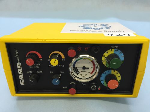 Portable ventilator care vent atv+ respironics philips #424 for sale