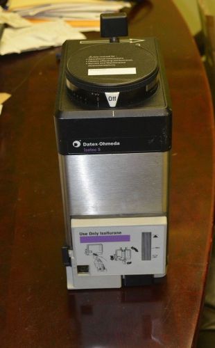 Datex ohmeda isotec 5 isoflurane anesthesia vaporizer for sale