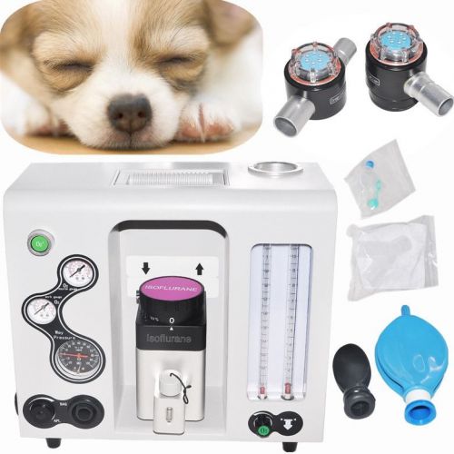 Vet anesthesia machine for sevoflurane, halothane+circuit kit&amp;vaporizer all pet for sale