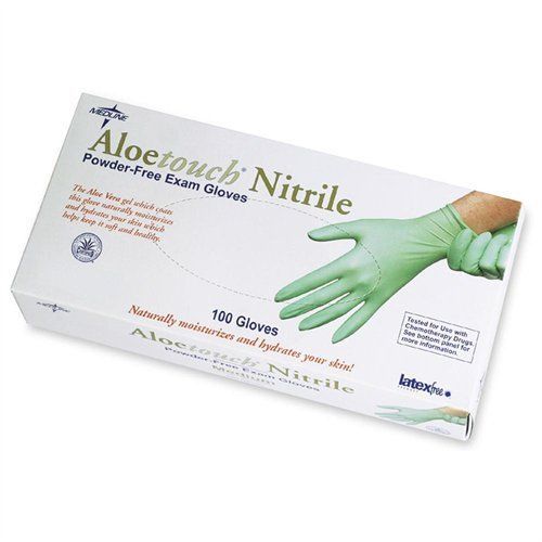 Medline Aloetouch Examination Gloves - Small Size - Textured, (mds195084)