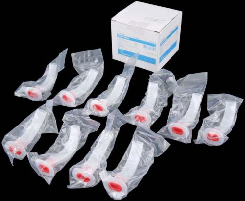New lot 10 cardinal health 1227100a guedel airway 100mm disposable medical cpr for sale