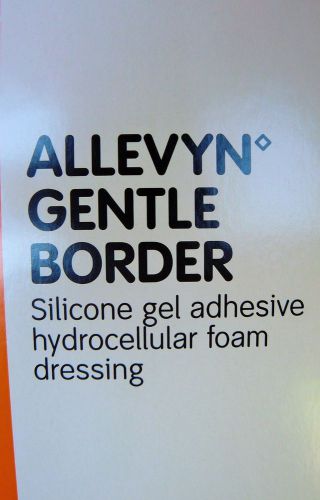 Smith &amp; Nephew Allevyn Gentle Border Silicone Gel Adhesive Foam Dressings (80)