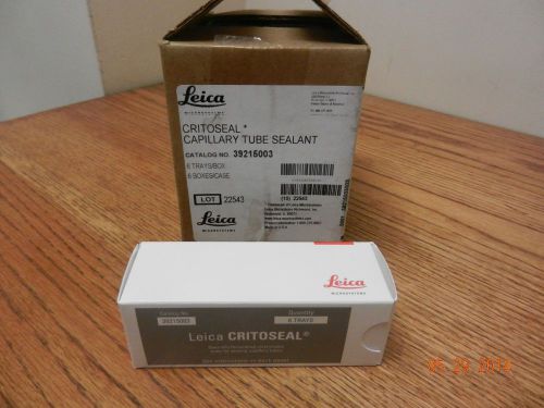 Leica # 39215003 Critoseal Capillary tube sealant. NEW. 36 pieces