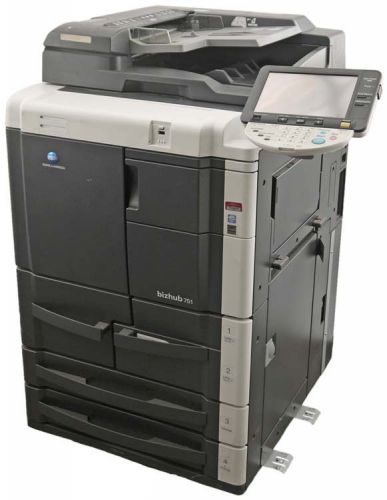 Konica minolta bizhub 751 combination business copier printer scanner for sale