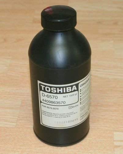 Genuine Toshiba D-6570 Bottle of Developer for E-Studio 6570, 5570 - Brand NEW!