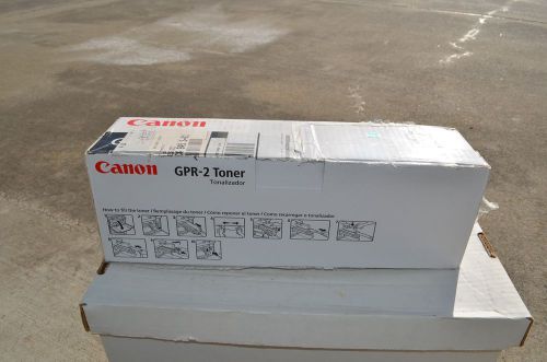 two canon gpr2 toner cartridge new in box