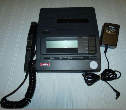 Lanier VW-160 Cassette Desktop Transcriber Dictation Telephone Voice Recorder #5
