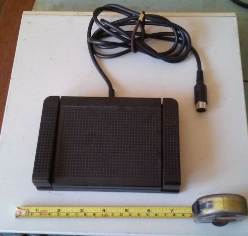 Sanyo Model FS-92 2-Button Transcriber Foot Switch Control Pedal