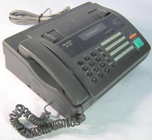 VINTAGE Sharp UX-104 phone, copier + thermal fax machine combo