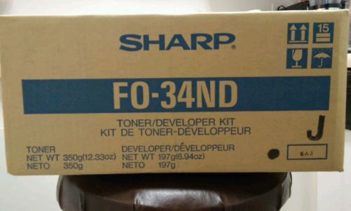 New Genuine Sharp FO-34ND Toner Developer Cartridge Fits FO-3400 Fax Machine