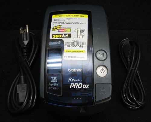 BROTHER P-Touch PRO DX PT-9200DX Computer Label Printer