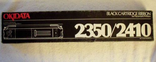Lot of 2 Okidata Black Cartridge Ribbons for Pacemark Printers 2350/2410
