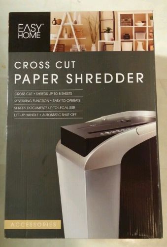 Easy Home cross cut paper shredder