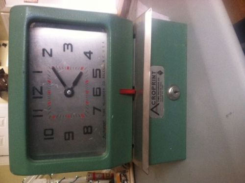 Acroprint time recorder 150nr4 for sale