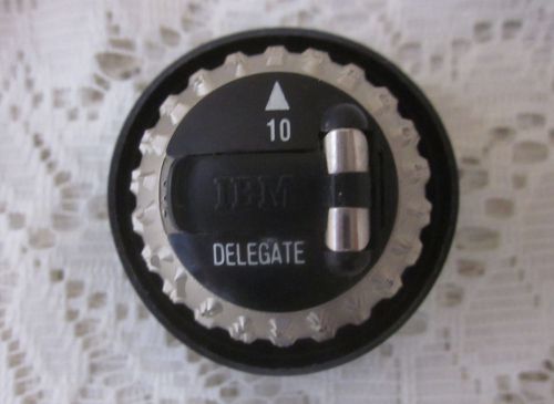 IBM Selectric Typewriter Element Typing Ball DELEGATE  Size 10  w/ Case