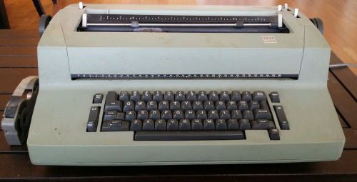 IBM Correcting Selectric II 2 Rare Olive Green Typewriter