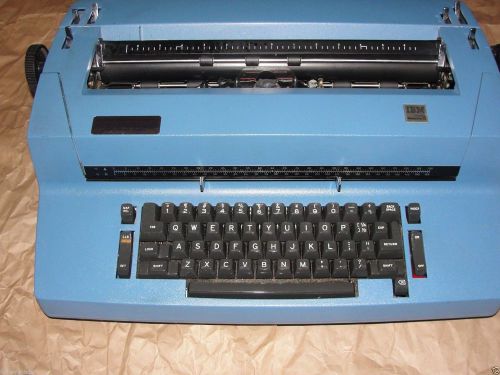 IBM Correcting Selectric II  Typewriter Blue , Nice !   --FAST FREE SHIPPING